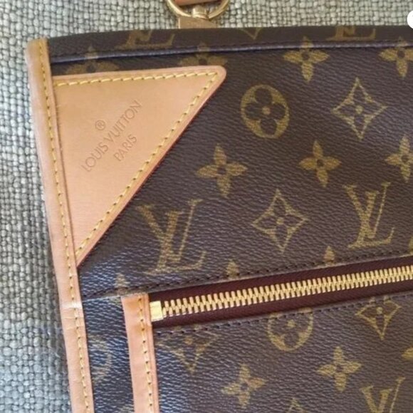 LOUIS VUITTON Cabine Garment Bag Travel Luxury Designer Luggage Carry On LV - Picture 16 of 16